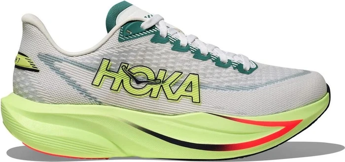 Hoka Mach 7 frost/neon yuzu (Herren)