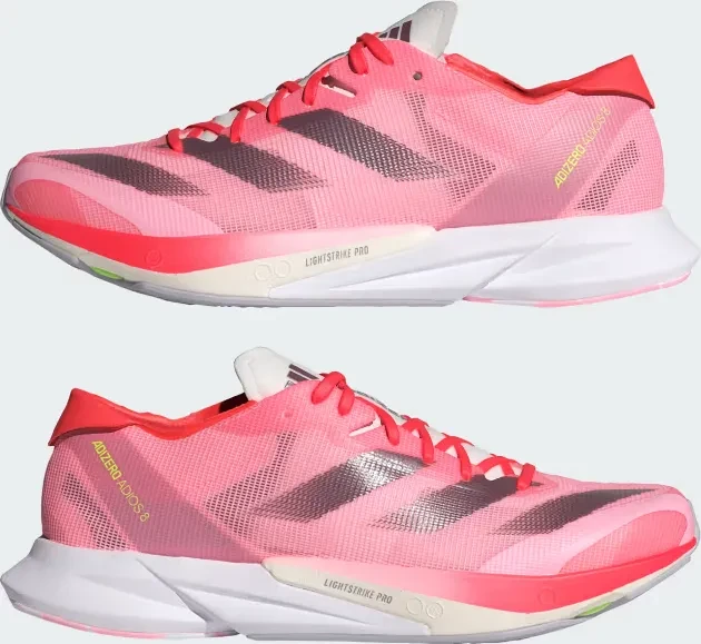 adidas Adizero Adios 8 pink spark/aurora met./solar red (Damen)