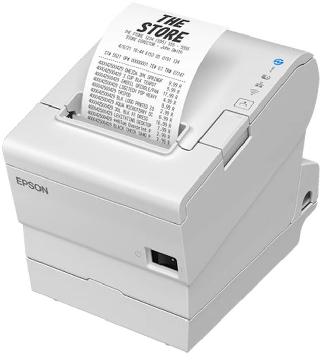 Epson TM-T88VII weiß, USB-Powered, Thermodirekt