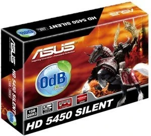 ASUS Radeon HD 5450, EAH5450 SILENT/DS/1GD3[LP], 1GB DDR3, VGA, DVI, DP