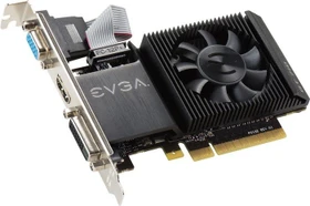 EVGA GeForce GT 710 low profile, 1GB DDR3, VGA, DVI, HDMI