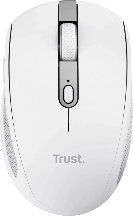 Trust Ozaa Compact Wireless Mouse weiß, USB/Bluetooth