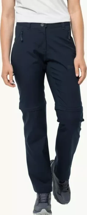Jack Wolfskin Activate Track Zip Off Zip-Off Hose lang night blue (Damen)