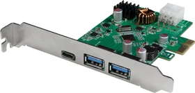 LogiLink 2x USB-A 3.0, 1x USB-C 3.0 PD 3.0, PCIe 2.0 x1 (PC0090)
