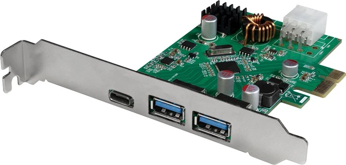 LogiLink 2x USB-A 3.0, 1x USB-C 3.0 PD 3.0, PCIe 2.0 x1