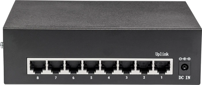 Intellinet Desktop Gigabit Switch, 8x RJ-45, 60W PoE+