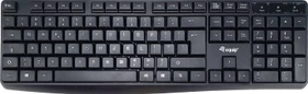 Equip Kabelgebundene USB Tastatur, schwarz, USB, US (245215)
