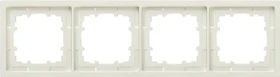 Siemens DELTA style Rahmen 295x82mm 4-fach, titanweiß