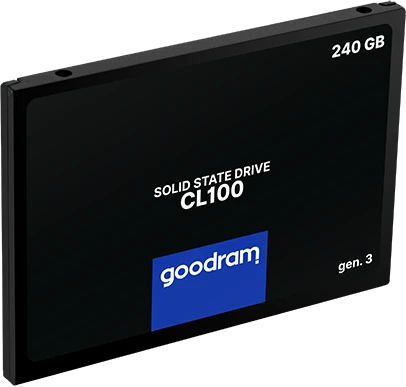 goodram essential CL100 gen.3 240GB, 2.5" / SATA 6Gb/s