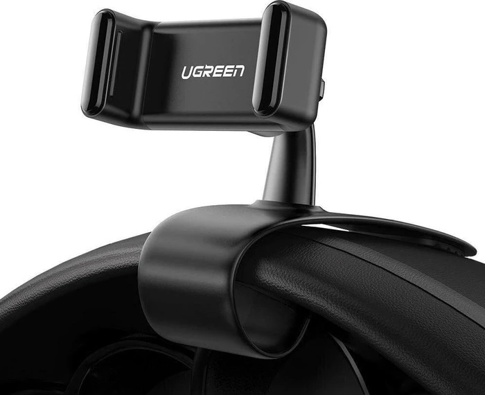 Ugreen Dashboard Snap Clip Phone Holder schwarz