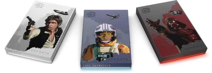 Seagate FireCuda Gaming HDD - Luke Skywalker Special Edition, 2TB, +Rescue, USB 3.0 Micro-B