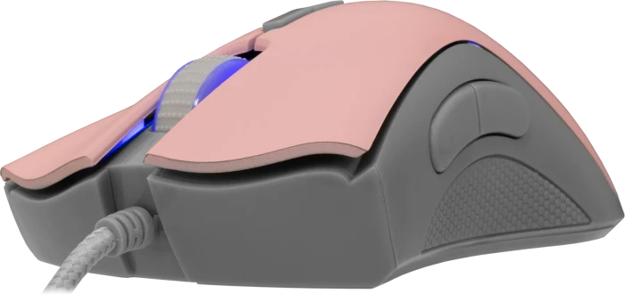 Baracuda Lobster Pink Gaming Mouse, rosa/grau, USB