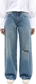 Mustang Medley Wide mit Used-Effekten Jeans blau (Damen)