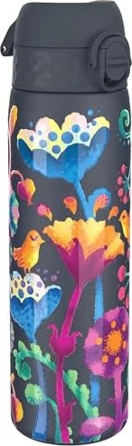 ion8 Leak Proof Steel Vacuum Insulated Mini Lid Isolierflasche 500ml floral