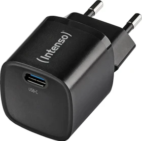 Intenso W30C2, GaN USB-C Power Adapter, USB-Netzteil USB-C, 1x USB-C, 30W, schwarz