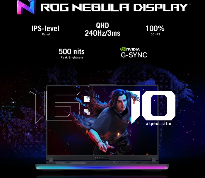 ASUS ROG Strix Scar 16 (2023) G634JZ-NM045W, Off Black, Core i9-13980HX, 64GB RAM, 4TB SSD, GeForce RTX 4080, DE