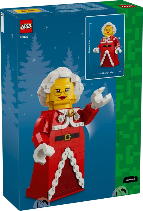 LEGO Minifigures - Große Frau Weihnachtsmann-Minifigur