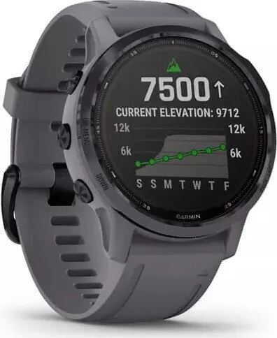 Garmin Fenix 6S Pro Solar amethyst steel/shale grey