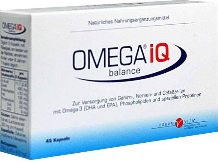 Forum Vita Omega IQ Balance Kapseln, 45 Stück