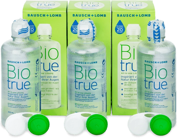 Bausch&Lomb Biotrue All-in-one-Lösung, 900ml (3x 300ml)