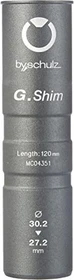 By.Schulz G.Shim Reduzierhülse für Sattelstütze 30.2-27.2mm