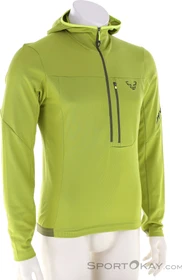 Dynafit Traverse Thermal Half-Zip Funktionsshirt langarm golden lime (Herren)
