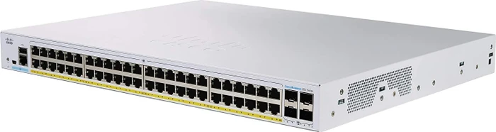 Cisco Business 350 Rackmount Gigabit Managed Switch, 48x RJ-45, 4x SFP+, 740W PoE+