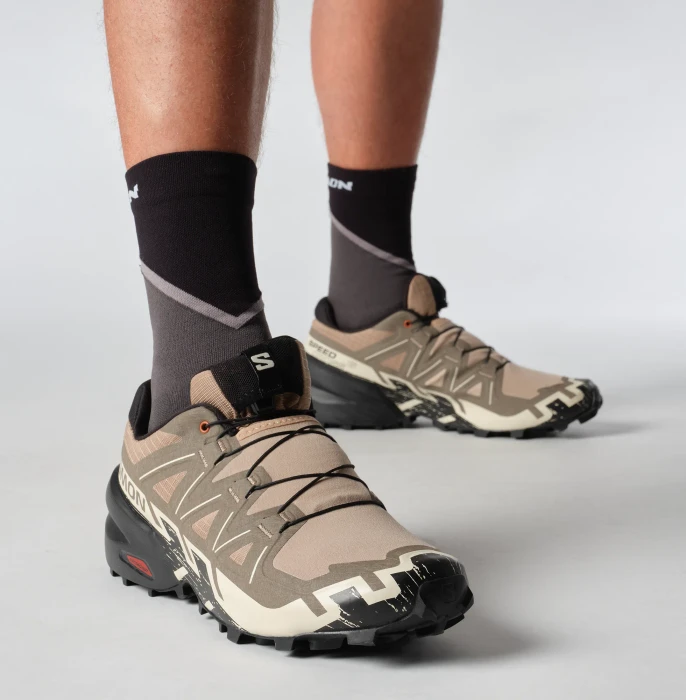 Salomon Speedcross 6 natural/black/almond milk (Herren)