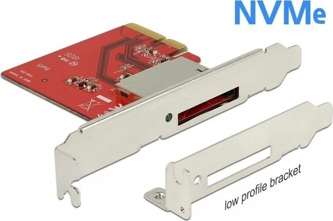 DeLOCK CFexpress Type B Single-Slot-Cardreader, PCIe 3.0 x4