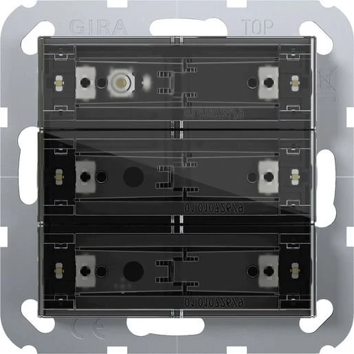 Gira KNX System 55 Tastsensor 4 Komfort 3-fach