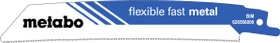 Metabo Flexible Fast Metal BiM Säbelsägeblatt 18TPI, 150x0.9mm, 5 Stück