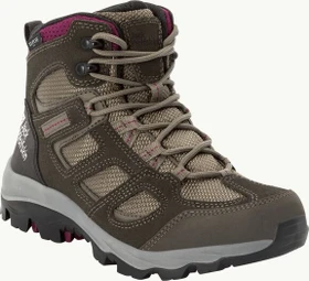 Jack Wolfskin Vojo 3 Texapore Mid khaki/burgundry (Damen)