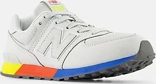 New Balance 574 grey matter/lemon zest (Junior)