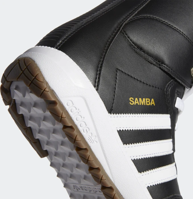 adidas Samba ADV Softboot core black/cloud white/gold metallic (Herren) (Modell 2020/2021)