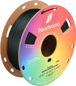 Polymaker Panchroma PLA matt, Charcoal Black, Spule, 1.75mm, 1.00kg