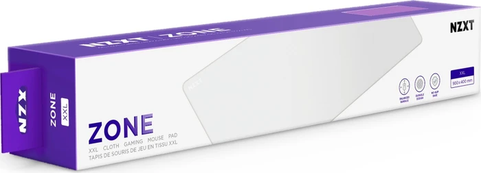 NZXT Zone XXL Mouse Pad, 900x400mm, matt weiß
