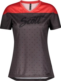 Scott Trail Flow Trikot kurzarm dark grey/lollipop pink (Damen)