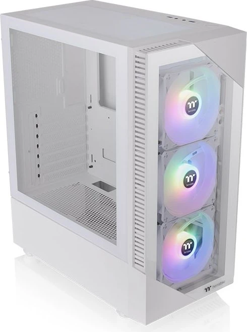 Thermaltake View 200 TG ARGB Snow Edition, weiß, Glasfenster