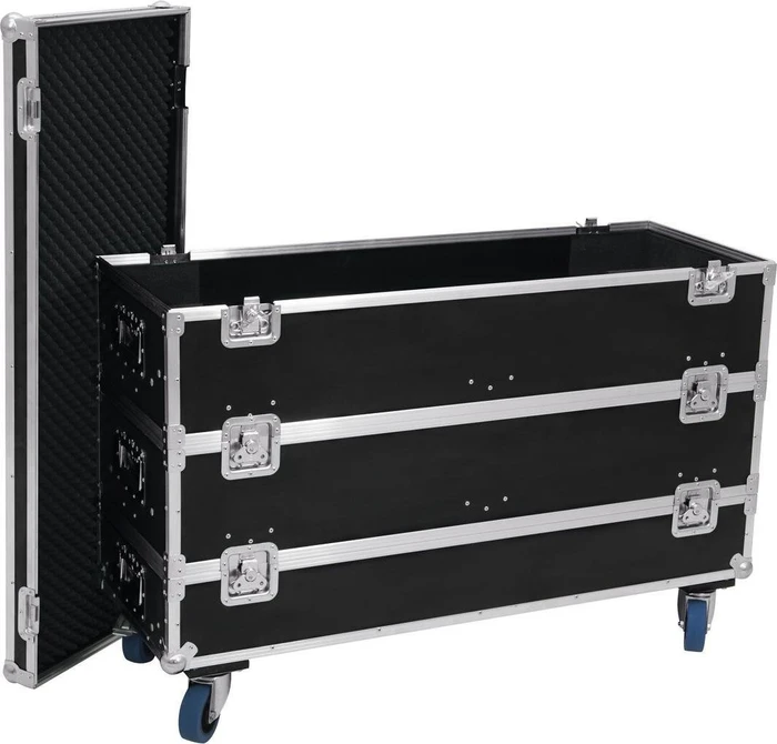 Roadinger Flightcase 12x LED-Leiste Größe L