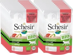 Schesir Huhn und Rind mit Apfel, 1.36kg (16x 85g)