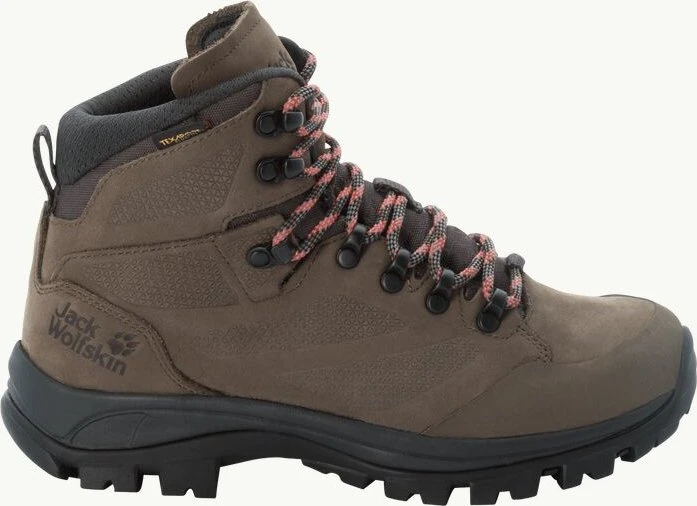Jack Wolfskin Rebellion Texapore Mid brown/phantom (Damen)