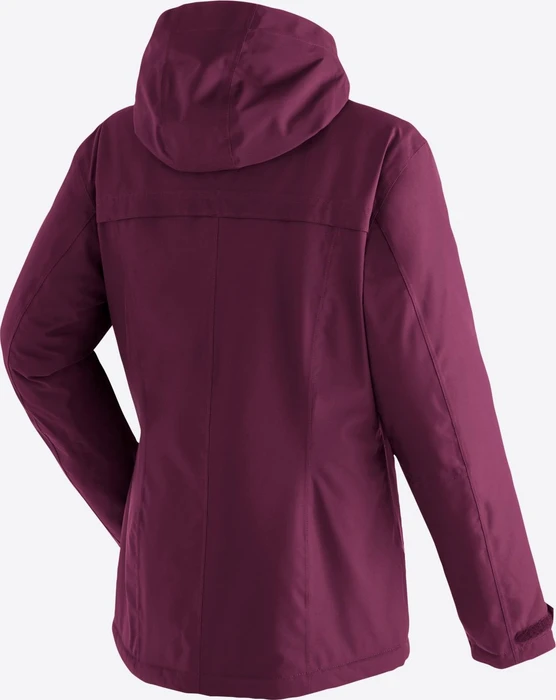 Maier Sports Lisbon Funktionsjacke cherry wine/berry paint (Damen)