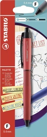 STABILO Palette Tintenroller (Mine) rot, Blister