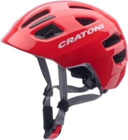 Cratoni Maxster Kinderhelm red glossy