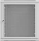Lanberg WF01 Series 19" Wandschrank 12HE, hängend, Flatpack, Gitternetztür, IP20, RAL 7035, 600mm tief Vorschaubild