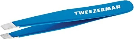 Tweezerman Mini Slant Pinzette bahama blue