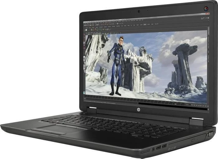 HP ZBook 17 G2, Core i7-4810MQ, 8GB RAM, 256GB SSD, Quadro K2200M, DE