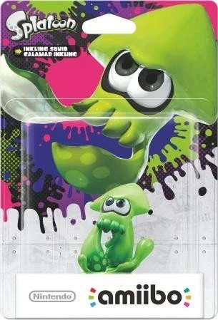 Nintendo amiibo Figur Splatoon Collection Inkling-Tintenfisch grün (Switch/WiiU/3DS)