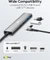 Wentronic goobay Slim 4-Port USB-Hub, 2x USB-C 3.0/2x USB-A 3.0, USB-C 3.0 [Stecker] Vorschaubild