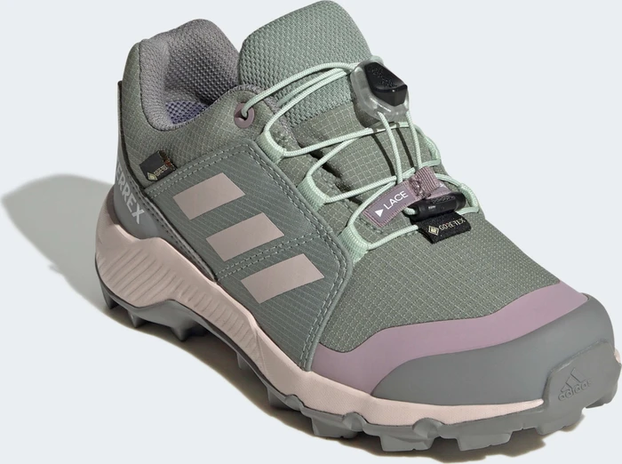 adidas Terrex GTX silver green/linen green/preloved fig (Junior)